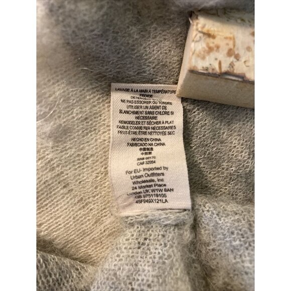 Free People Small Lulu Rugby sweater Alpaca & nylon new Cowl or slouch striped - Picture 11 of 13